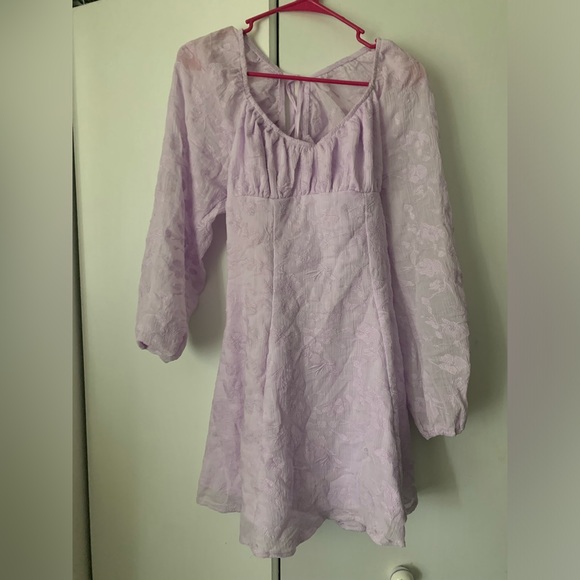 Worn once. Lilac sundress. - Picture 1 of 3
